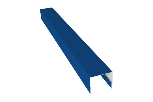 Планка П-образная заборная С-21 RAL5005 (синий)