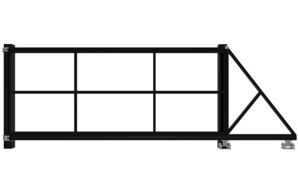 Откатные ворота 4х1,5 м